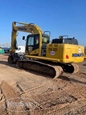 Side of used Excavator